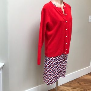 NWT Banana Republic dress with sweater.